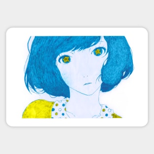 Ukraine in anime Sticker